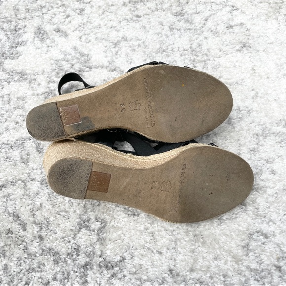 Andre Assous Elastic Wedge Espadrille shoes - Picture 4 of 6